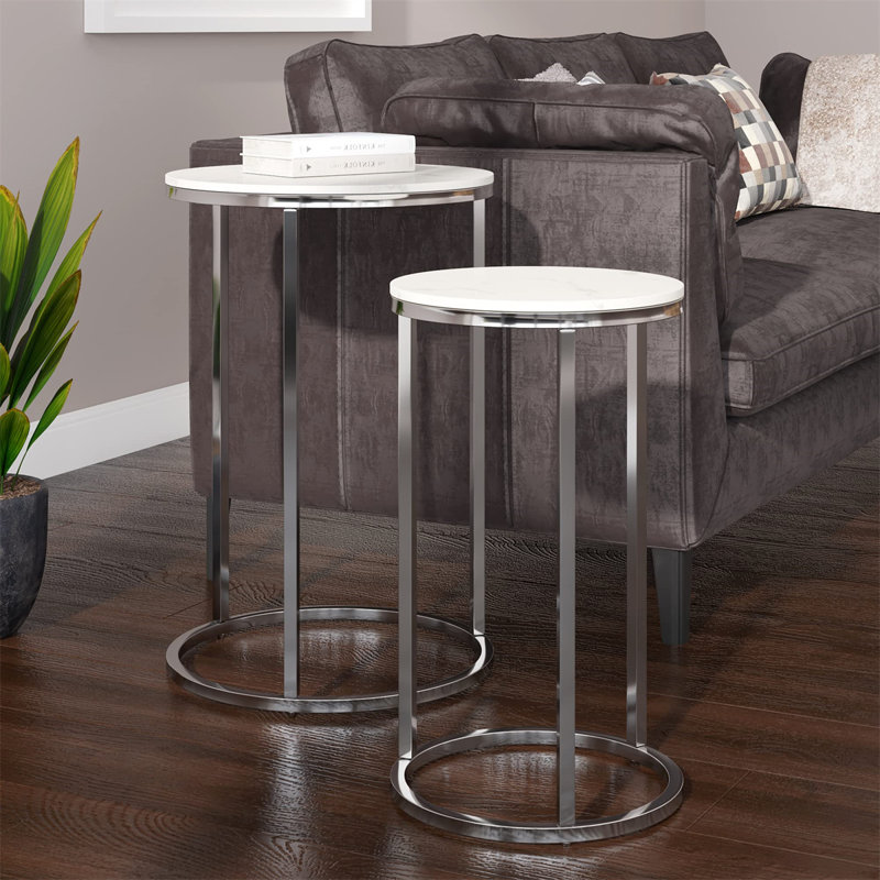 Cloral Frame Nesting Tables