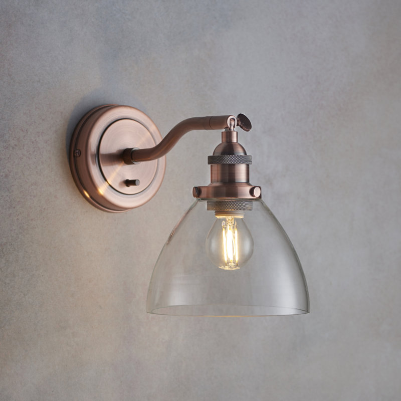 Hansen 1 - Light Armed Sconce, Copper