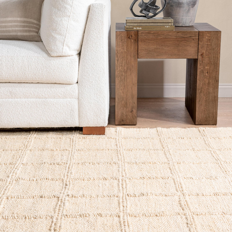 Aberdeen Handwoven Jute Accent Rug, Green, Rectangle 9' x 12'