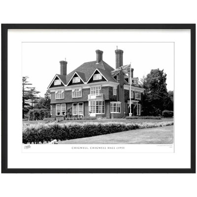Chigwell, Chigwell Hall C1955 by Francis Frith - Single Picture Frame Print