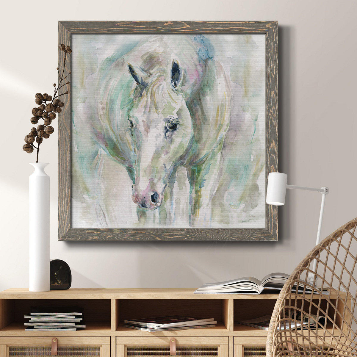 Red Barrel Studio Neat And Tidy Bath - Picture Frame Print on Canvas ...