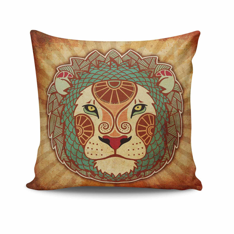 Coussin décoratif, 17,0 x 17,0 pouces, 50% coton / 50% polyester, lavable à la machine, repassable, rembourrage en silicone, fermeture à glissière dissimulée | Coussin décoratif doux et élégant pour le salon, la chambre à coucher et le bureau