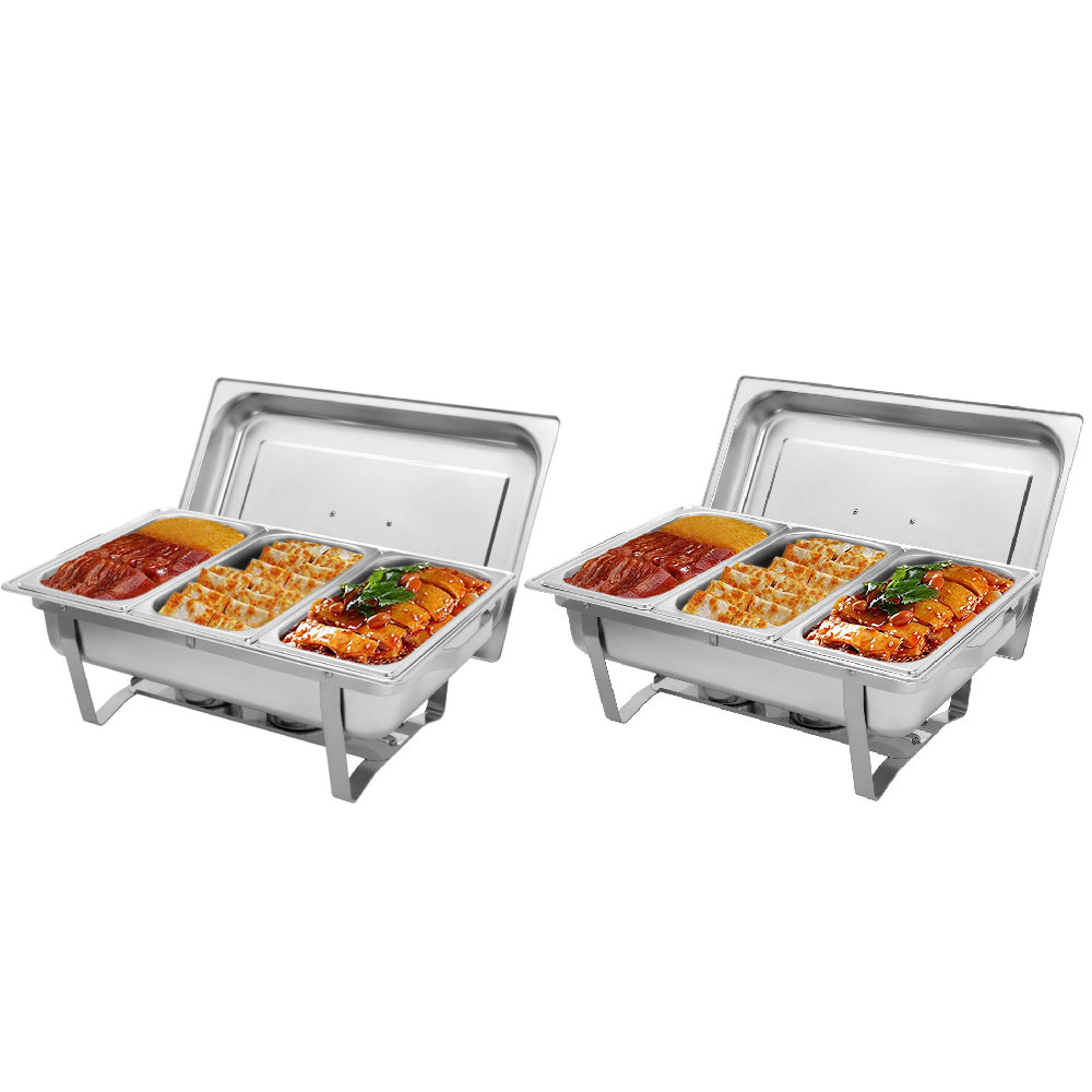 9.5qt 2-Pan Professional Warmer Set The Party Aisle