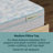 BeautySleep Slumberscape 14.25" Medium Pillow Top Mattress Set with Standard Profile 9" Foundation-101787746