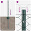 Fence Posts 11 Pcs U-Channel Galvanised Steel-2130951629-2130951627