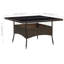 Sheringham Square Wicker Outdoor Dining Table , cm W cm D-1838762586