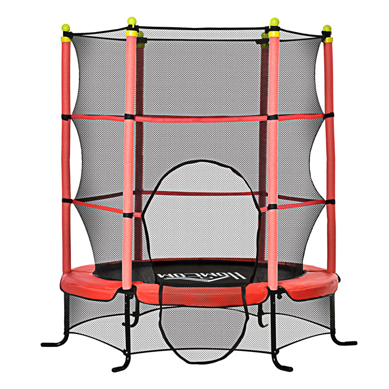 Trampoline pour enfants 5,3 pi Soozier, Rouge