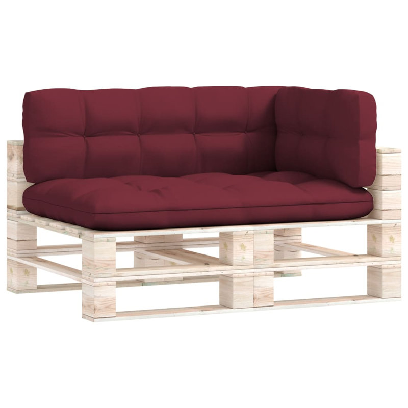 Toan Outdoor Seat / Back Cushion, Wine Red