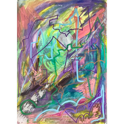 Hot City Night Painting by Kate Landishaw