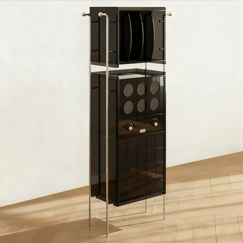 Black Acrylic Display Cases, Black