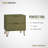Dumbo 20" Fluted Nightstand In Olive Green (2-Drawer)-43967755