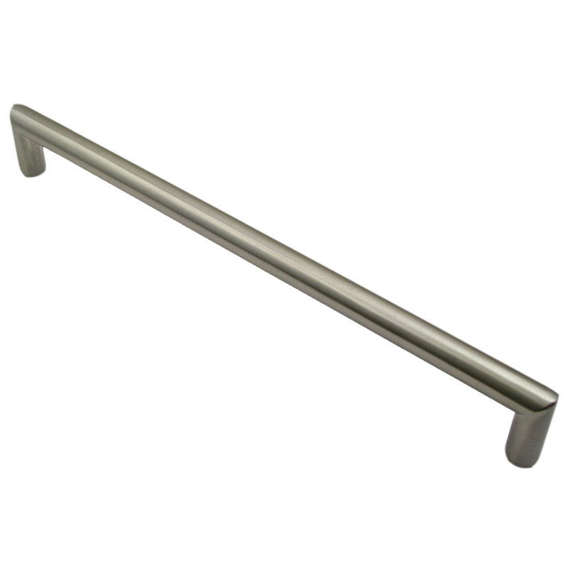 Modern 11" Center to Center Bar Pull Handle, Satin Nickel, 9"