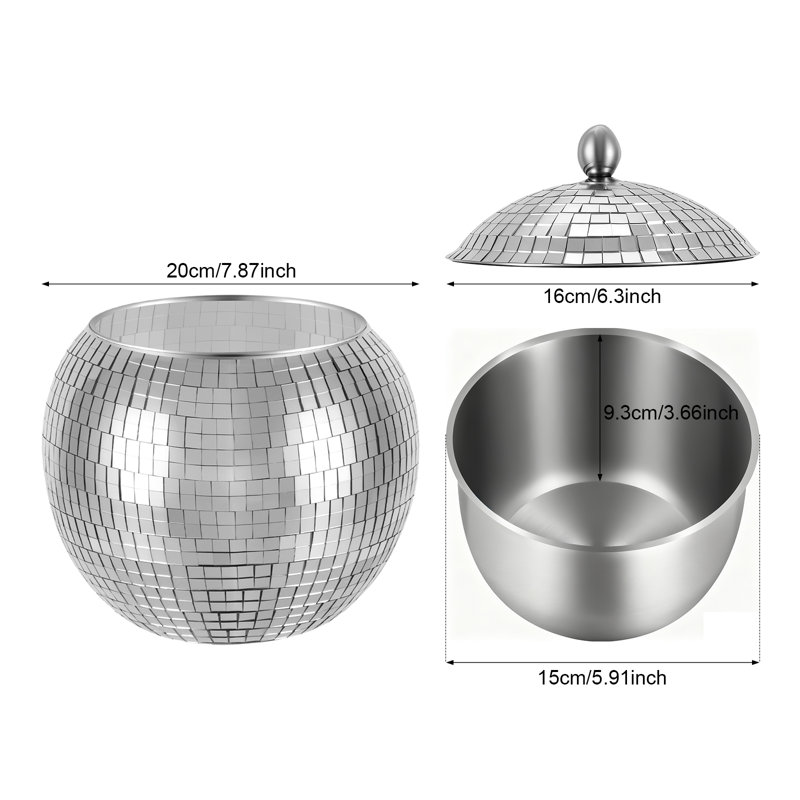 Washable Disco Beverage Ice Bucket