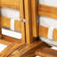 Ensemble de canapé de patio 6 pièces, ensemble de conversation modulaire d'extérieur en bois d'acacia, ensemble de conversation en forme de L, lit de jour convertible avec table à thé, repose-pieds, 5 coussins et coussins
