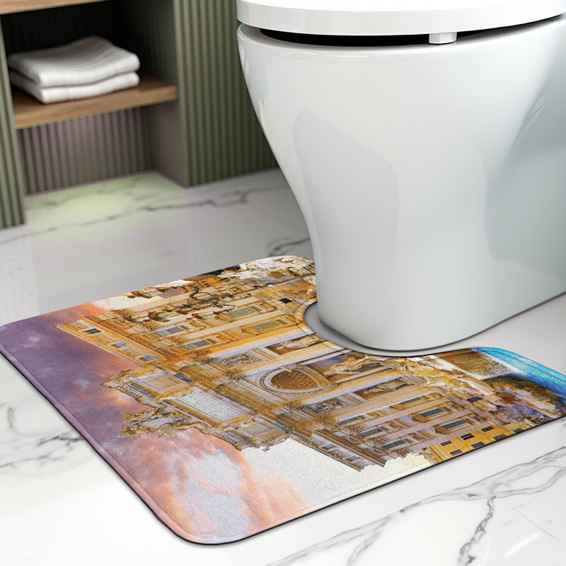 Tapis de salle de bain en U 20 po Vintage
