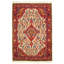 Cadejuste Oriental Area Rug in Ivory