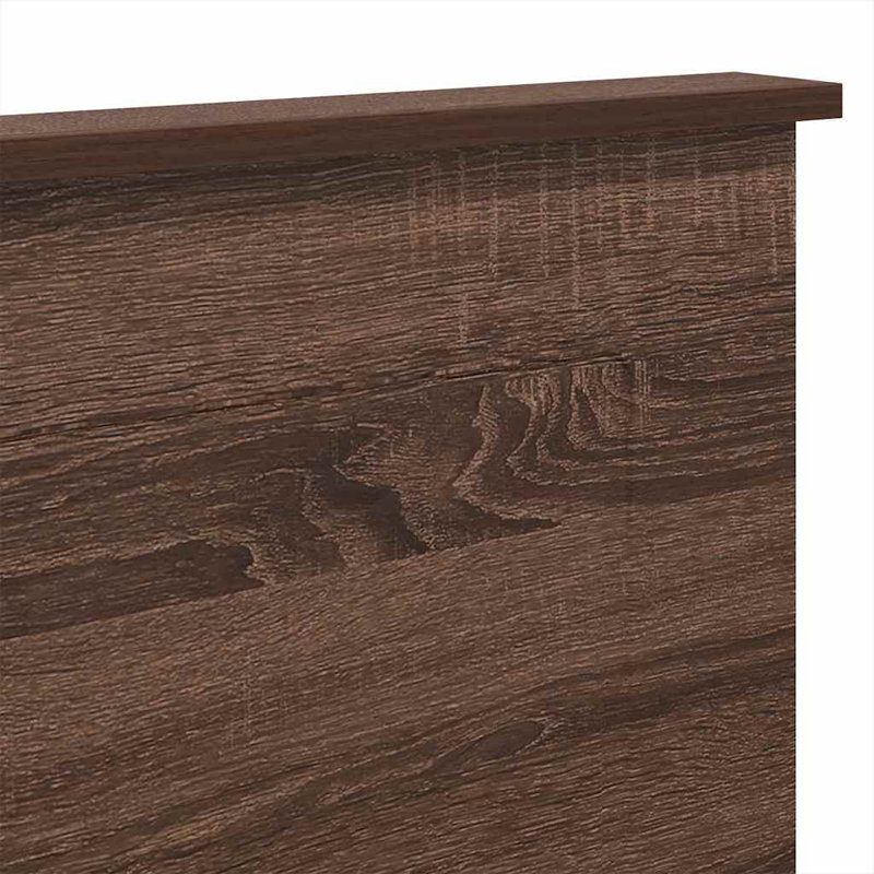 Headboard, Brown Oak, King