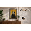 Golden Badger Boho - Framed Print-320204353-320204381