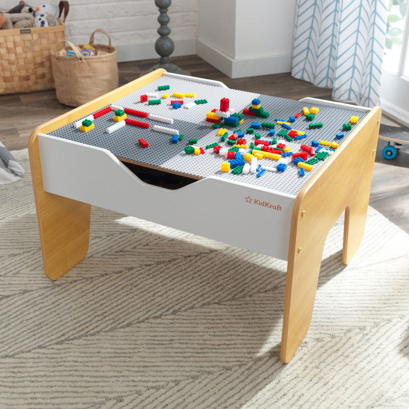 Table carrée 2-en-1