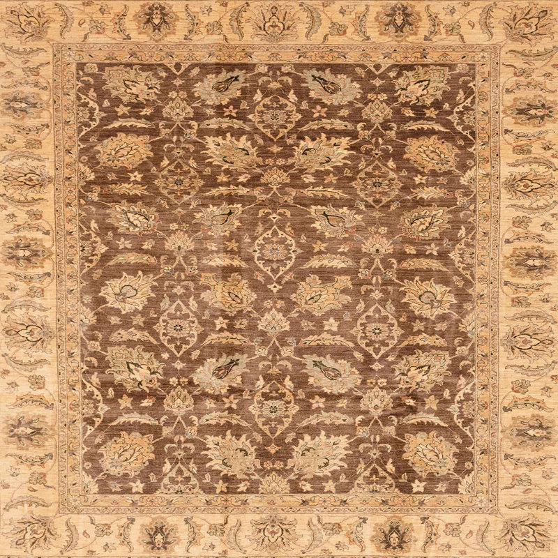 Abstract Indoor Rug, Square 8'
