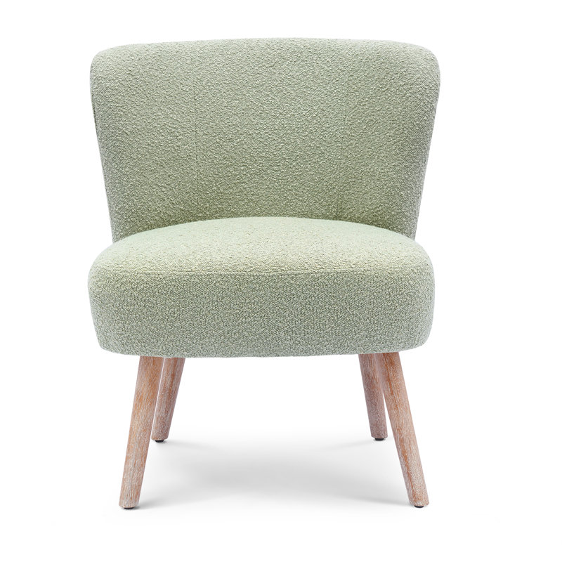 Upholstered Side Chair, Desert Sage Polyester Blend