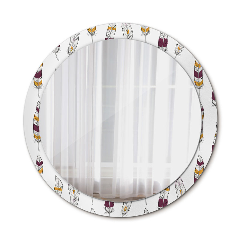 Huldar Glass Flat Wall Mirror