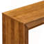 Ensemble de table de bar cannelée à hauteur de comptoir pour 2 personnes, table de salle à manger avec tabouret rembourré en tissu avec pieds en bois massif, table de salle à manger derrière le canapé pour le petit déjeuner-134064793-134064794