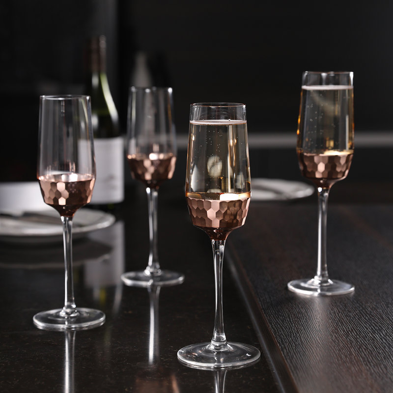 8 oz. Champagne Glass Flutes