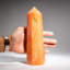 Genuine Polished Selenite Point from Morocco-743473986
