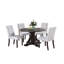 Chaises de salle à manger Bone White