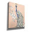 Toile épique Graffiti «Peacock In Gold 4» par Annie Warren, 26 po x 34 po-2024907019
