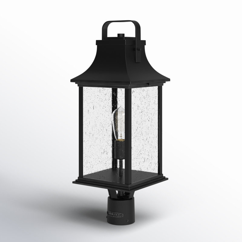 Grant 1-Light Lantern Head, Textured Black