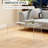 Coffee Table, 32" Long Rectangle Waterfall Coffee Table, Clear-1477915598
