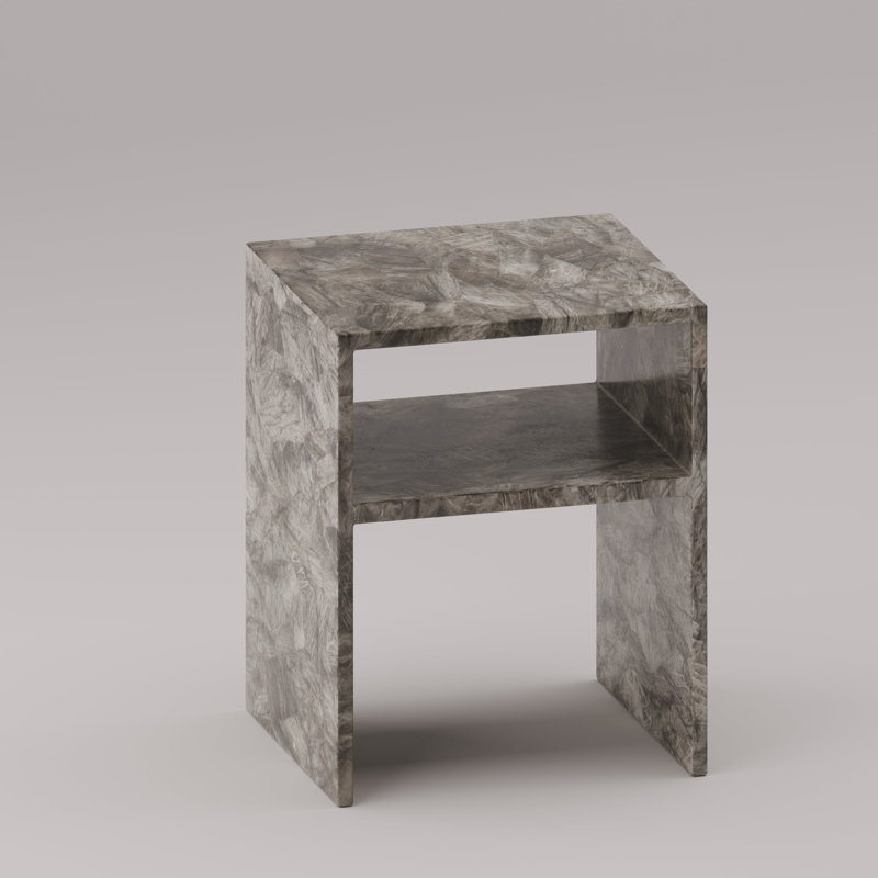 Alcôve Table, Smoky Quartz