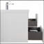 Meuble-lavabo mural 30 po avec lavabo et tiroirs à fermeture en douceur