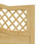 6x6ft Pressure Treated Lattice Top Wooden Garden Fence Panel-119449473