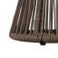 Ensemble de 2 tables d'appoint en bois d'acacia et corde