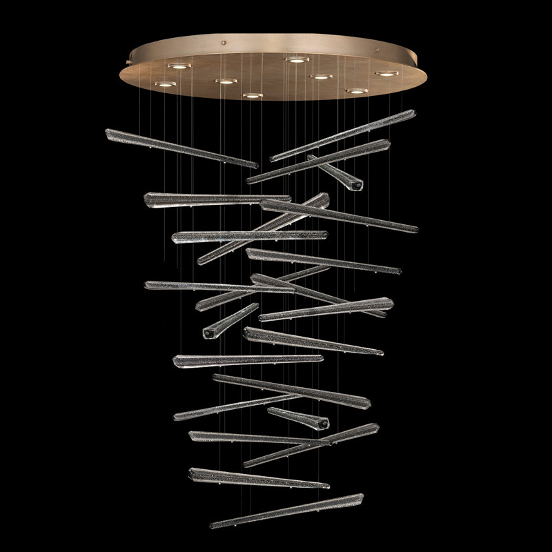 Elevate 8 - Light Pendant, Gold, Silver