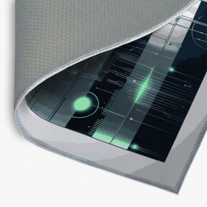 Tapis intérieur et extérieur Starlight Cascade, Rectangle 9 pi x 12 pi