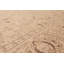 Tapis de zone en laine beige/brun 6 pi x 9 pi noué la à la main one-of-kind Heathrow
