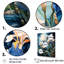 Jardin magique des iris - reproduction sur toile-69873596-69873598