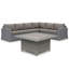 Table basse en osier Asotin-2080741747