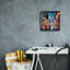 «New York Times Square Pains Style» par Rey Klimt, art mural sur toile-73894240
