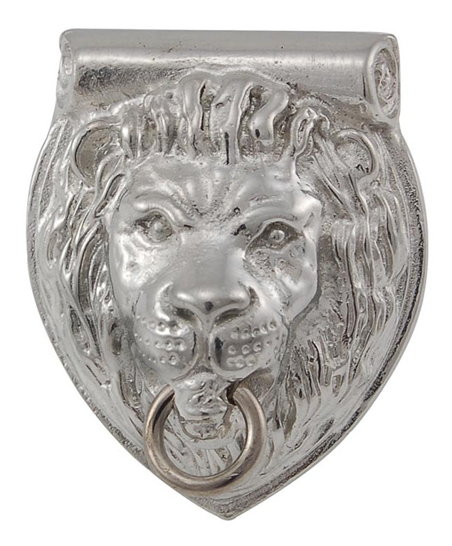 Sforza Novelty Knob, Polished Silver