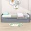 Lit plateforme en bois avec lit gigogne simple Teigan-554564273