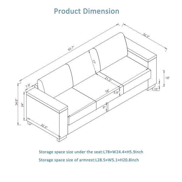 Dimensions du produit