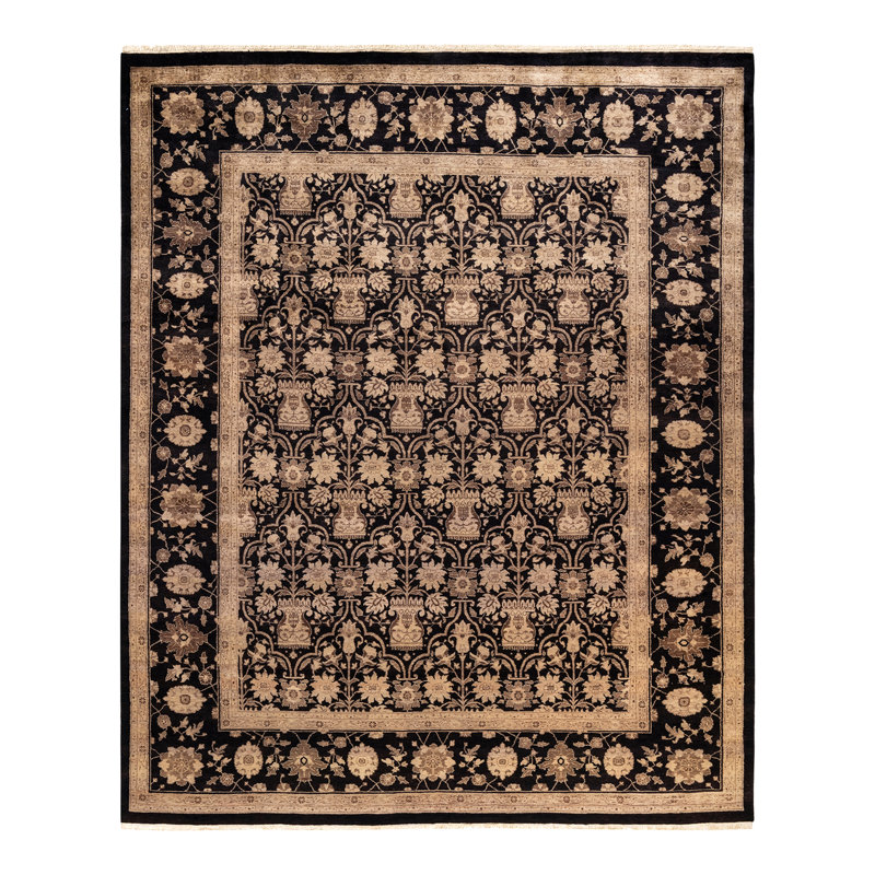 Roshon One-of-a-Kind 8'1" X 9'10" Hand Knotted Area Rug