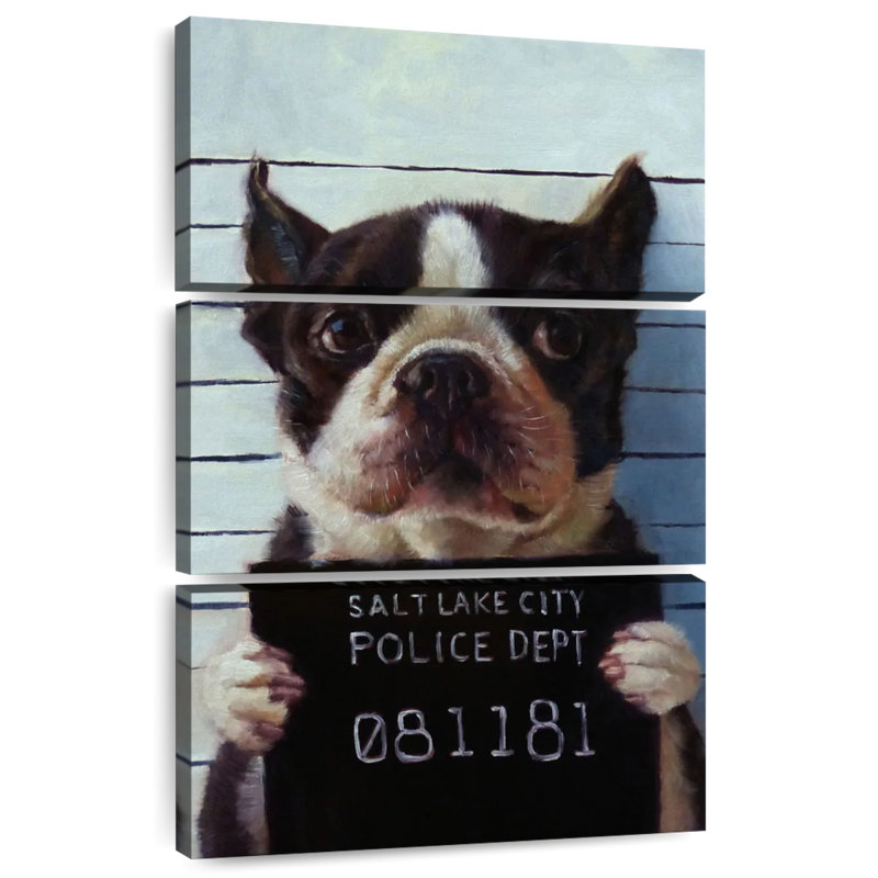 Mug Shot, 38" H x 24" W