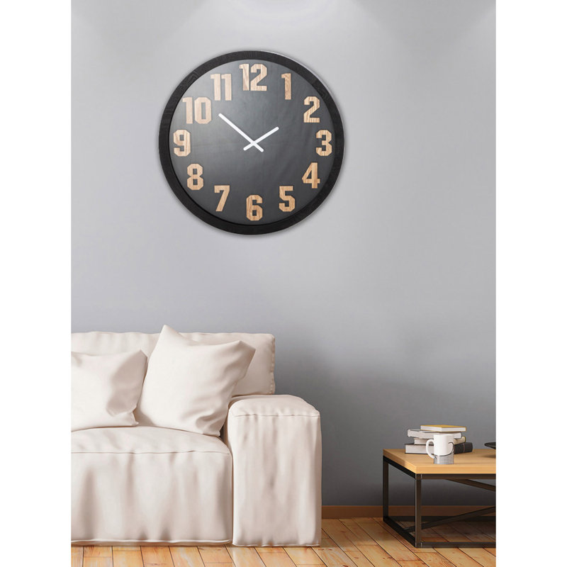 Altti Manufactured Wood Wall Clock