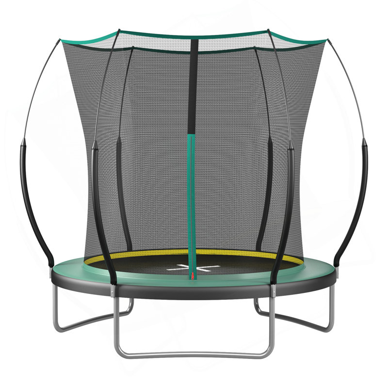 Trampoline 8 pi Springfree No Gap - vert, Vert